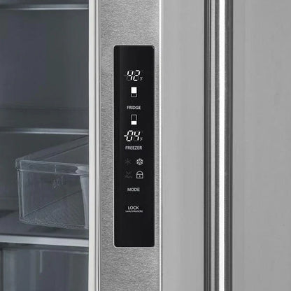 Forno Moena 36-Inch Counter-Depth French Door Refrigerator, 19 cu. ft., Stainless Steel (FFRBI1820-36SB)