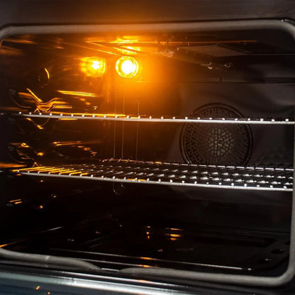Forno Alta Qualita 30-Inch Freestanding Gas Range with Gas Cooktop and 4.62 cu. ft. Gas Oven in Stainless Steel (FFSGS6228-30S)