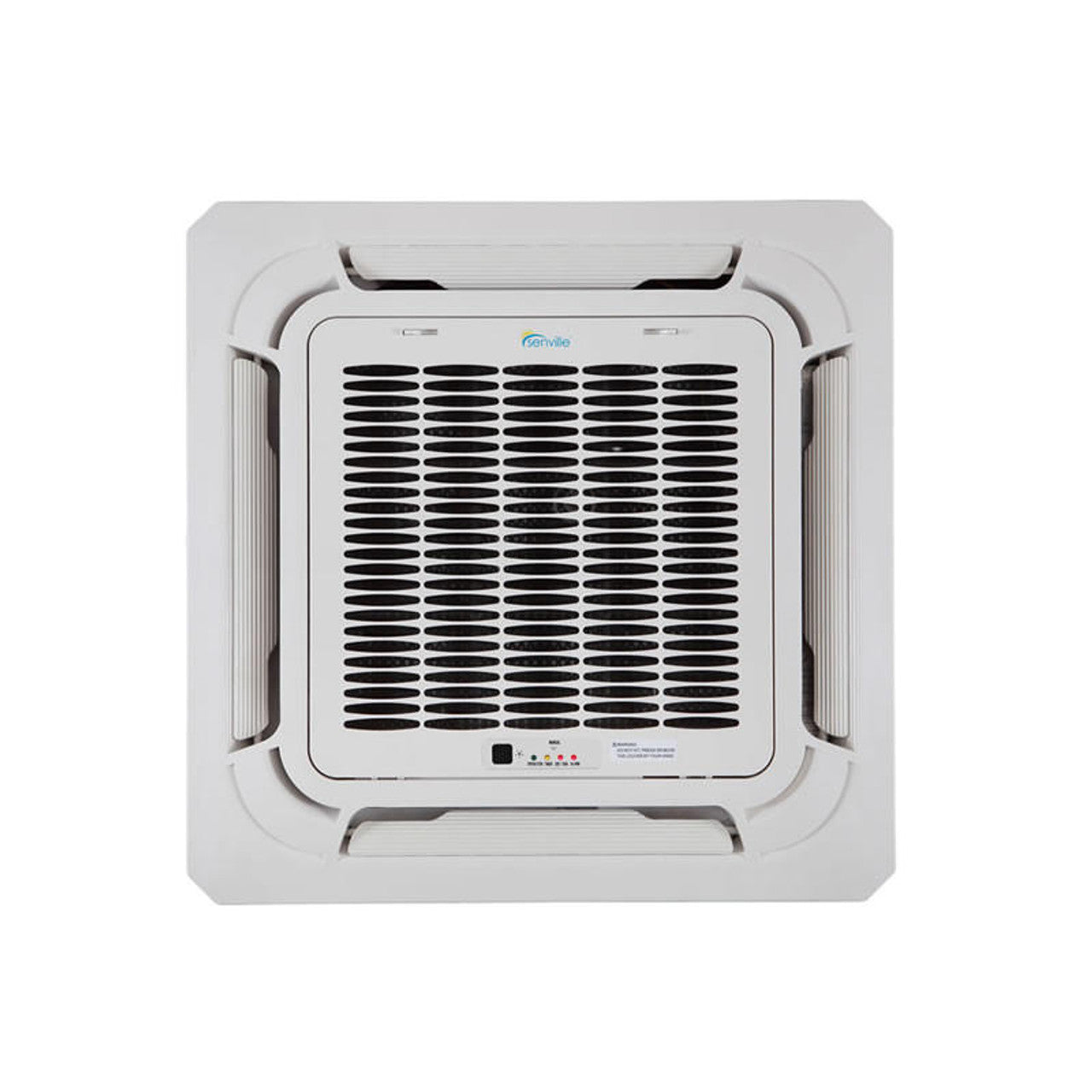 Senville AURA 36,000 BTU Ceiling Cassette 2 Zone Ductless Mini Split - 230V - 23 SEER2 - Energy Star, SENA-36HF-DIC1818