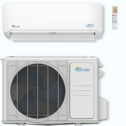 Senville LETO 18,000 BTU Single Zone Ductless Mini Split - 230V - 19.2 SEER2, SENL-18CD