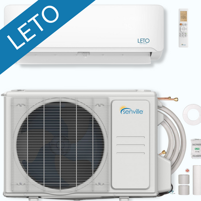 Senville LETO 12,000 BTU Single Zone Ductless Mini Split - 115V - 21.2 SEER2, SENL-12CD