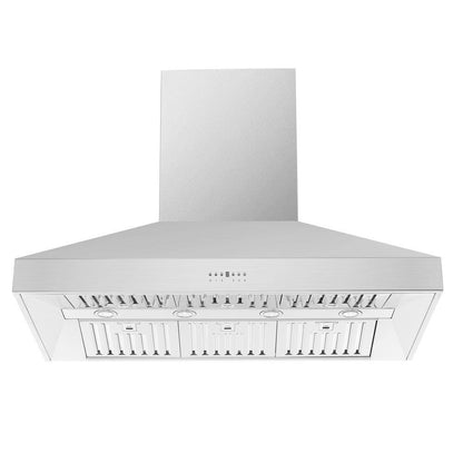 FORNO Appliance Package - 48" Gas Range, Wall Mount Range Hood, AP-FFSGS6244-48-15